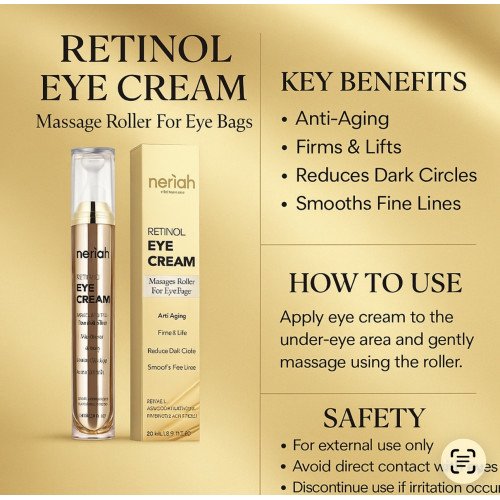 Neriah radiant glow retinol eye cream 