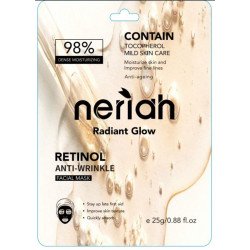 Neriah radiant glow retinol facial sheet mask Neriah radiant glow retinol facial sheet mask
