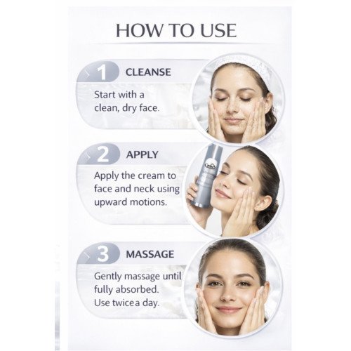 Neriah radiant glow concentrated whitening  cream 