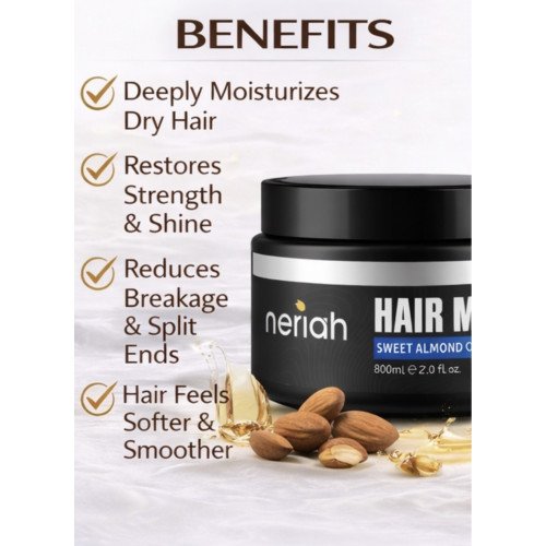 Neriah Hair Mask  sweet almond oil