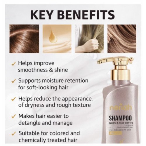 Neriah smooth and shine booster shampoo 