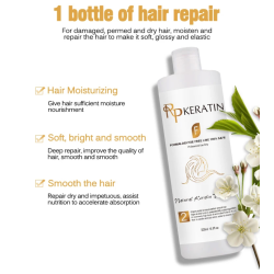 Rp organic formaldehyde free keratin treatment 